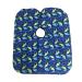 AKOAK Children Cartoon Dolphin Patterned Hair Cut Cap Waterproof Hairdresser Dressing Salon Gown Apron Cloak Cloth for Salon