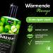 JoyDivision WarmUp Massage Oil Green Apple 150ml | Warming Massage Liquid for Couples | Apple Fragrance & Taste | Perfect for Relaxation - Buy Online on GoSupps.com