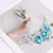 COCIDE Frozen Elsa Tiara - Blue Crystal Headband for Girls Birthday & Halloween Costume - Buy Online on GoSupps.com