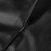 Sanahy Women's Faux Leather High Waisted Split Midi Skirt XXL Black - Buy Online on GoSupps.com