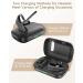 ZUKUMU Bluetooth Headset with Noise Canceling Dual Microphone | 180Hrs Playtime | Wireless Earpiece with Charging Case | Hands-Free Earphones | LED Display | Black - Buy Online on GoSupps.com