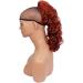Ponytail Claw Clip - Copper - Curly - 17in / 43cm - 160g - Heat Resistant Hair Extension - Buy Online on GoSupps.com