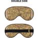 World Map Sleep Mask | Adjustable Double-Sided Eye Covers for Perfect Shading & Eye Edema Relief | Soft & Comfortable Travel Accessory - Buy Online on GoSupps.com