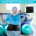 Lumbar Support Brace for Lower Back Pain Relief - Adjustable Straps for Sciatica, Herniated Disc, Scoliosis - Women and Men 3XL/4XL - Buy Online on GoSupps.com