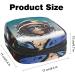 Javenproeqt Women's Bondage Organizer - Reusable First Period Pocket for Girls & Women | Large Size 17x17x12 cm Crow Red Blood Moon Multicolored - Buy Online on GoSupps.com