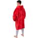 Official Liverpool FC Adult Fleece Poncho Hooded Blanket - Coco Moon Super Soft Changing Robe - Buy Online on GoSupps.com