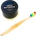 Organic Activated Charcoal Teeth Whitening Powder with Bamboo Toothbrush - Buy Online on GoSupps.com