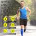 KEKING Calf Compression Sleeves 20-30mmHg for Men & Women - 2 Pairs Blue S/M - Running, Shin Splint, Calf Pain Relief, Varicose Veins - Nursing, Travel Support - Buy Online on GoSupps.com