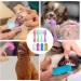 8pcs Pet Toothbrush Finger Dog Toothbrush Pet Two Finger Toothbrush Finger Brush for Dog Teeth Small Dog Toothbrush Silicone Wrap Two Finger Cat Toothbrush - Buy Online on GoSupps.com