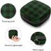 Anna Cowper Green Buffalo Plaid Menstrual Storage Bag - Portable Period Pouch for Women, Nursing Pads, Tampons - Multi-colored - Buy Online on GoSupps.com