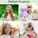 LORCOO Gold Flower Girl Pearl Headband for Wedding & Events | Girls & Women's Flower Crown | First Communion & Birthday Hair Accessory - Buy Online on GoSupps.com