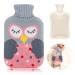 Heat bottle children 2l hot water bottle with removable knitting cover hot water bottle with cover thickened hot water bottle made of rubber heat bottles for children/adult Maotouying