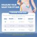 Back Brace Posture Corrector | Adjustable Shoulder Straightener for Pain Relief | Supports Scoliosis Hunchback & Thoracic Spine | Breathable Comfort - Medium Size - Buy Online on GoSupps.com