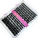 15 Rows Fluffy Cluster Lashes - Natural Thick Eyelash Extensions | 60D 80D 100D D Curl DIY Lashes - Buy Online on GoSupps.com