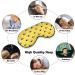 Yellow Bees Sleep Mask Eye Cover - Adjustable Strap, Blocks Light for Night Travel - Men Women - Buy Online on GoSupps.com