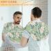 Spring Daisies Beard Bib Apron | Non-Stick Waterproof Hair Catcher for Men | Ideal Grooming Cloth with Suction Cups | Perfect Gifts for Men - Buy Online on GoSupps.com