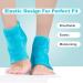 Moisturizing Heel Socks 2 Pairs Gel Lined Fuzzy Toeless Spa Socks Skin Softening Footcare Treatment Socks for Cracked Heels Dry feet Foot calluses Sock (SFDFN001) - Buy Online on GoSupps.com