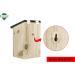 ADEPTNA Wooden Bird Nest Box House for Small Birds - Handcrafted Home for Sparrows, Blue Tits, Great Tits, and Robins - Buy Online on GoSupps.com