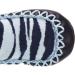 Mocc Ons Washable Leather Sole Slipper Socks - 12-18 Months Zebra Stripe - Buy Online on GoSupps.com
