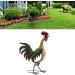 Shop Lifelike Garden Rooster Statues - Hand-Welded Iron Yard Ornaments for Lawn & Porch D cor - International Shipping Available - Buy Online on GoSupps.com