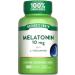 Nature's Truth Melatonin Tablets | 10mg | 180 Count | with L-Theanine | 100% Drug Free Supplement for Adults | Vegan Non-GMO & Gluten Free Supplement