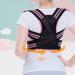 XHTLLO Posture Corrector Back Straightener Belt - Comfortable Elastic Support Brace for Men & Women - Pink - Buy Online on GoSupps.com