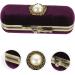  Mikinona Mikinona Lip Gloss Box Lip Holder Vintage Mirror Mini Lipsticks Jewelry Storage Organizer Purple Travel Lipstick Storage - Buy Online on GoSupps.com