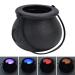 YEmirth Halloween Party Mist Maker Halloween Witch Cauldron Fog Maker with LED Lights Water Fountain Pond Fog Atomizer Water Fountain Fog Machine Halloween Indoor/Outdoor Decoration Lights(UK