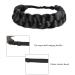 Bohemian Braided Headband Wig - Oversized Strand, Classic Style, Elastic Synthetic Hairband for Women and Girls (Black 1B) - Buy Online on GoSupps.com