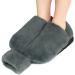 Rotres foot warmers heat bottle Feet 2l large gray foot warmers without electricity 2 in 1 foot heat bottle for women/men/adults ultraich winter foot heating heating mat (36x30cm)