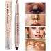 Eye Brightener Stick | Eye Pencil 0.8g Matte Pearlescent Eyeliner Pencil Long Lasting Eye Makeup Pencil Waterproof Smudge-Proof Eye Pencil For Women Not Easy To Decolorize 09 - Buy Online on GoSupps.com