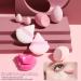 BS-MALL Pink Makeup Sponge & Triangle Puff Set - 10 Soft Pearl Cotton Sponges for Flawless Foundation & Concealer Application - Perfect for Detailed Makeup - Buy Online on GoSupps.com