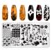 8 Pcs Nail Stamper Kit with Templates - Lace, Animal, Flower, Constellation Designs - Buy Online on GoSupps.com