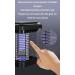 Bug Zapper Outdoor Waterproof Electric Mosquito Lamp 1-1/2 Acre Outdoor Coverage with Powerful Bulb and 1300V Instant Kill Grid Electric Insect Fly and Mosquito Trap - Buy Online on GoSupps.com