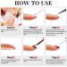 AIMEILI 4 in 1 Rubber Base Gel & Top Coat Set - 2 x 10ML Soak Off UV LED Gel Nail Polish for Glossy & Long Lasting Manicure - Buy Online on GoSupps.com