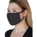 Fruit of the Loom Reusable Cotton Face Masks - Black & White 50 Pack | Eco-Friendly Protection - Buy Online on GoSupps.com