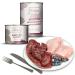 Mjamjam Premium Wet Cat Food Bundle - Pure Meat Enjoyment with Kangaroo & Hearty Wild Rabbit in Blueberries - 6 Pack (400g) - Buy Online on GoSupps.com