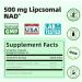 HappieVita Liposomal NAD+ with Resveratrol - NMNH Supplement Alternative - High Purity NAD Supplement for Anti-Aging Energy Focus - 60 Capsules - Buy Online on GoSupps.com