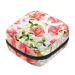 Menstrual Bag with Zipper for Women Girls (Blooming Roses and Butterflies)