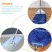 Warmhm 3pcs Glass Cleaning Scraper Replacement Mop Parts Mop Base Accessories Triangle Mop Window Cleaner Spray Mop Head Replacement Mop Base Refill Floor Mop Parts Wax Mop Iron Strip - Buy Online on GoSupps.com