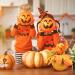 HOMSFOU 2 Pcs Halloween Pumpkin Decoration Home Decor Pumpkin Decorations Fall Decorations Halloween Party Pumpkin Decor Pumpkin Adornment for Home Pumpkin Ornament Household Props Orangex2pcs 15x5.5cmx2pcs - Buy Online on GoSupps.com