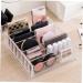 ABOOFAN Cosmetic Storage Box Drawer Divided Palettes Holder Pallet Divided Makeup Holder Household Bracket Transparent 24x23x6.5cm - Buy Online on GoSupps.com