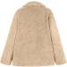 Shop Hanxiulin Oversized Plush Jacket for Ladies | Warm Lined Fleece & Quilted Winter Hooded Tops - XL Khaki - Buy Online on GoSupps.com
