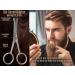 Premium Bartscher Stainless Steel Nasal & Beard Hair Scissors - 10.5 cm Round Tip for Safe Trimming - Buy Online on GoSupps.com