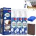 DENGWANG Foam Heavy Grease Cleaner Sprey Bubble Cleaner Foam Spray Kitchen Foam Cleaner Kitchen Cleaner Spray North Moon Bubble Cleaner Foam All-Purpose Rinse-Free Cleaning Spray (3PCS-30ml)