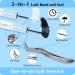 KevKev Eyelash Extension Kit - 120pcs Individual Lashes, Bond & Seal - DIY D-Curl Cluster Lashes - Ocean D-Mix (10-16mm) with Tweezers - for Eyelash Extensions - Buy Online on GoSupps.com