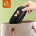 Minkissy Portable 2-in-1 Glasses Case - Double-Sided Multifunctional & Durable Lens Holder Black (16.5x7.5x6cm) for International Shipping - Buy Online on GoSupps.com