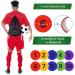 TuXHui 9 Numbered Spot Markers - Set of 10 Poly Floor Dots for Sports Training & Classroom Activities - Buy Online on GoSupps.com