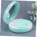 Shop SOLUSTRE 1pc Green Contact Lens Case - Durable & Travel-Friendly Accessory for International Shipping - Buy Online on GoSupps.com
