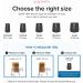 GoGoHeel Quick Tips - High Heel Protector & Repair Caps - X-Small & Small Sizes (Black) - 2 Pairs - Buy Online on GoSupps.com